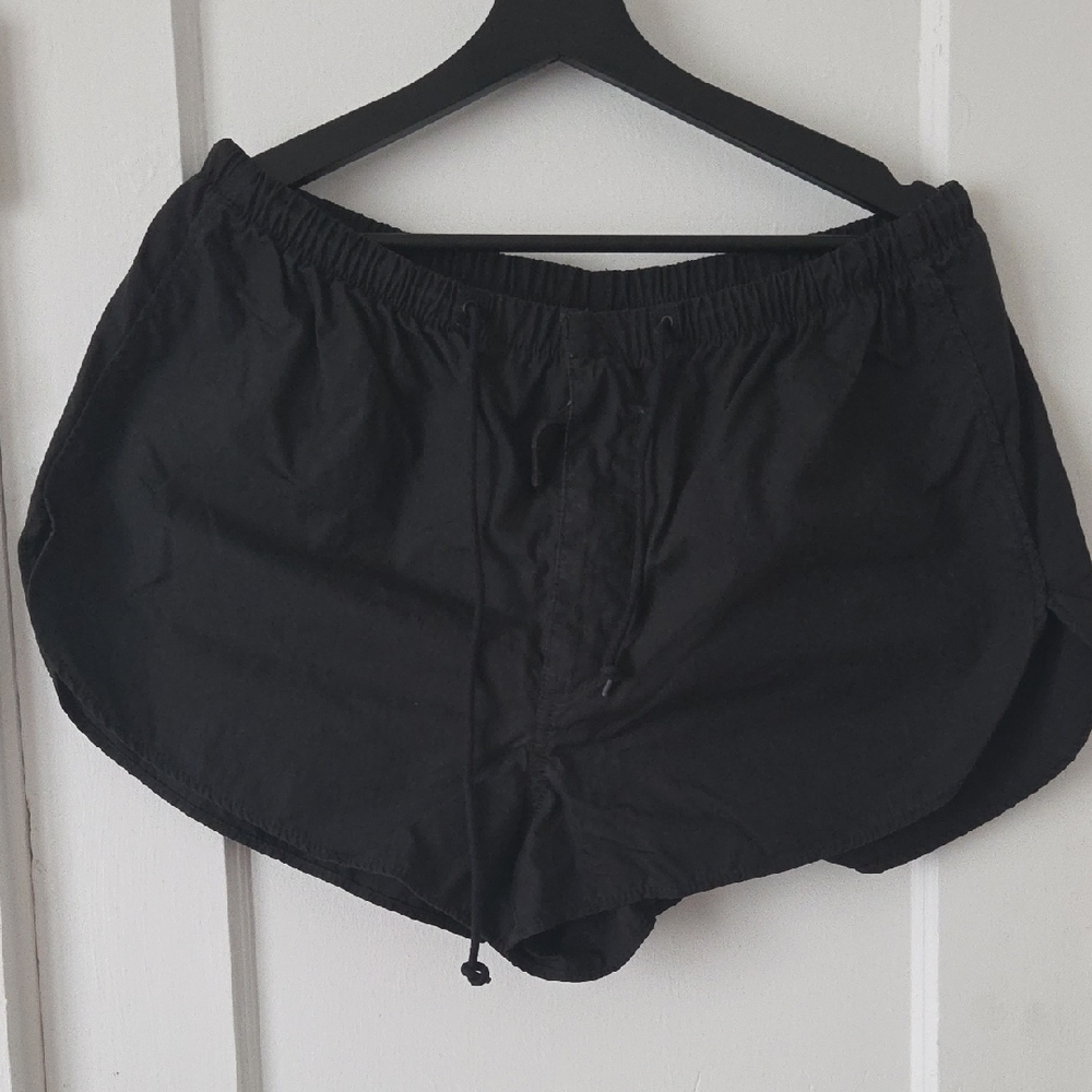 TNA Black Squad Mini Shorts